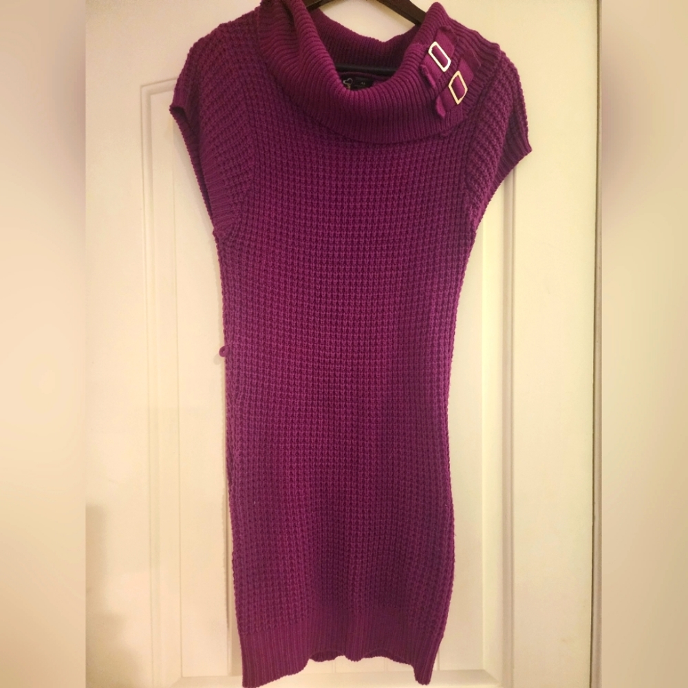 Red paint sweater